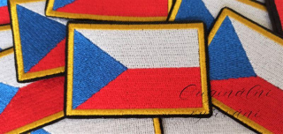 Nášivka - Česká vlajka